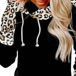 Black cheetah print long sleeve